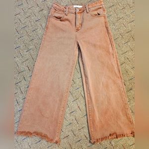 RISEN wide leg cropped Jeans